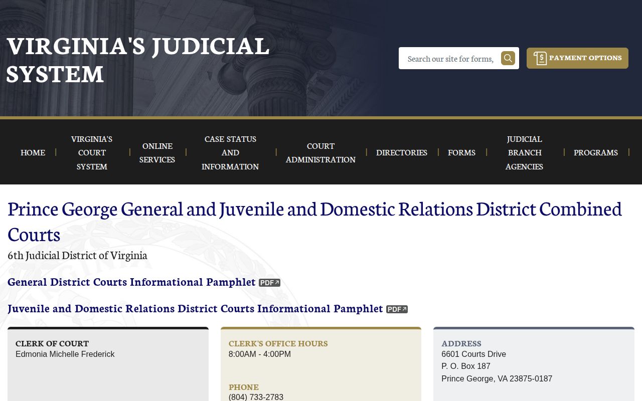 Prince George Combined Court source for a 72-hour jail release review